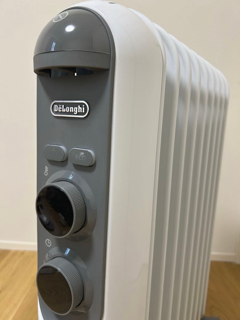 De'Longhi オイルヒーター ホワイト・グレー
