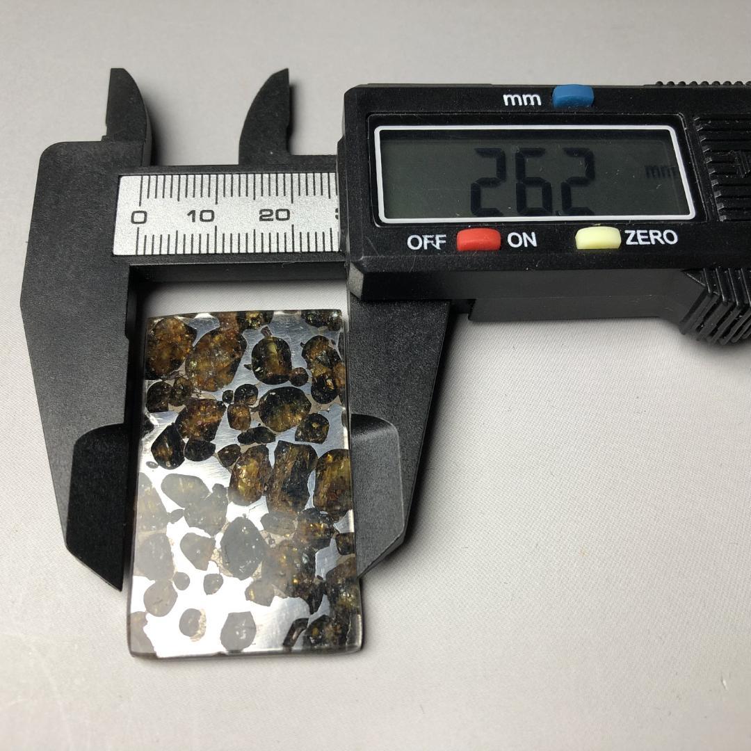 パラサイト隕石 隕石　石鉄隕石　セリコ隕石 美品　重さ約9ｇ　ケース付