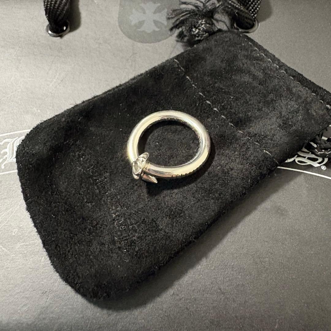 Chrome herats ネイルリング slv925