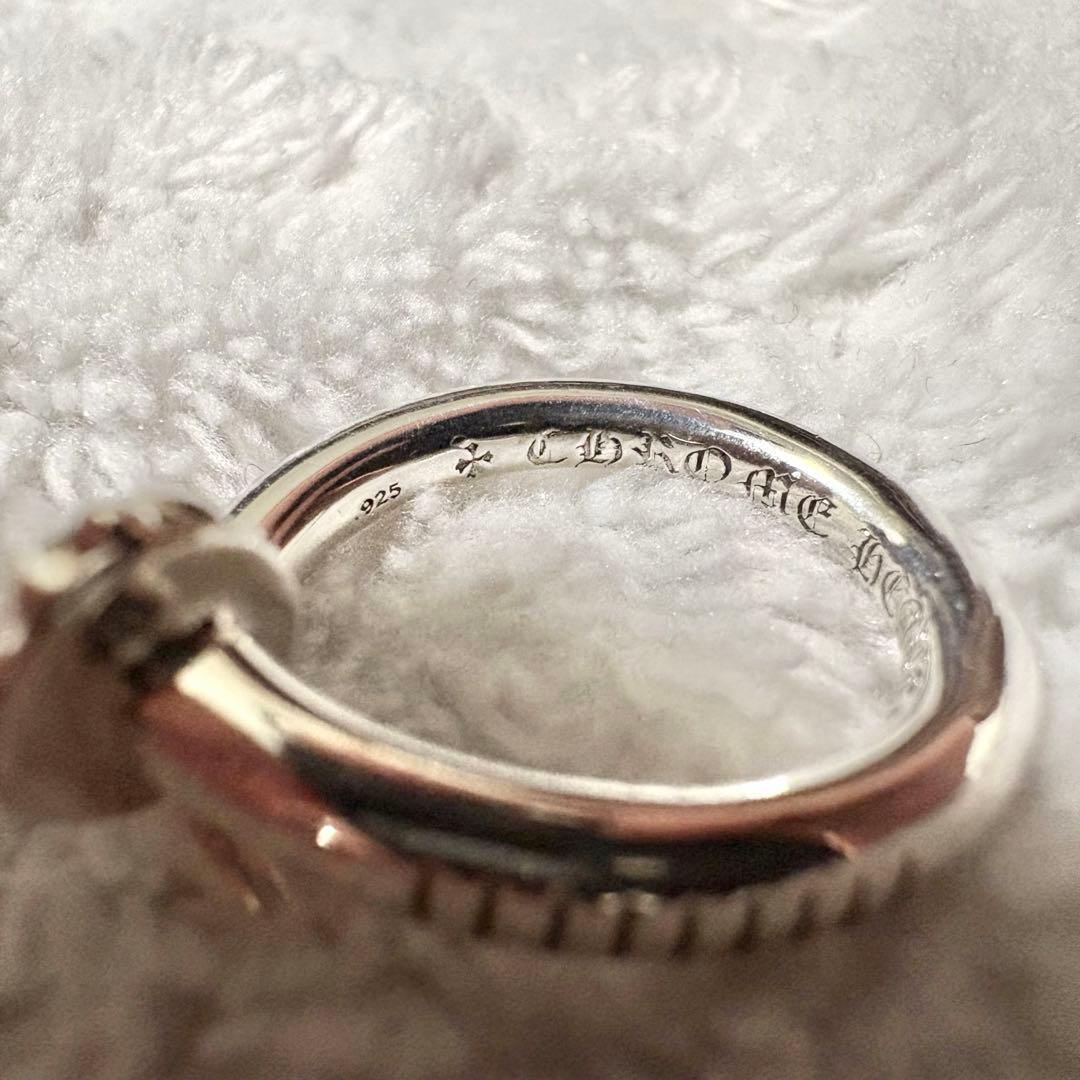 Chrome herats ネイルリング slv925