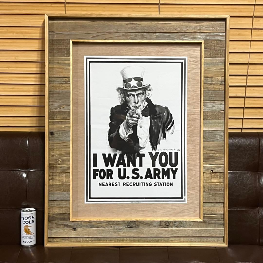 古材額縁　A2サイズポスターフレーム