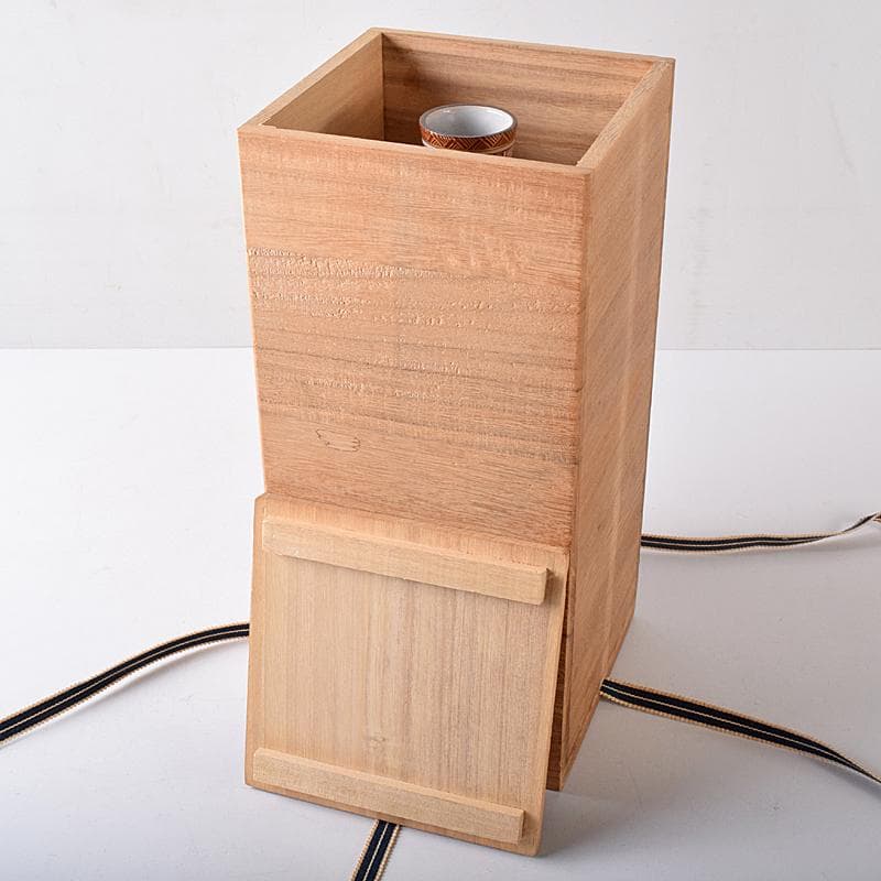 九谷焼　西野昭弘作　昭月造　本金赤細書小紋　鶴首花瓶　共箱　V　R8332B