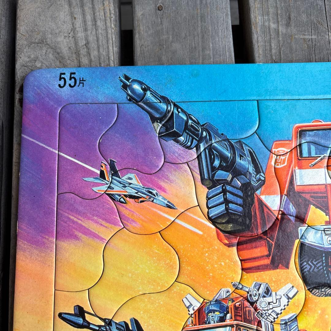 激レア　当時物　トランスフォーマー 　ジグソーパズル　昭和レトロ　ショウワノート