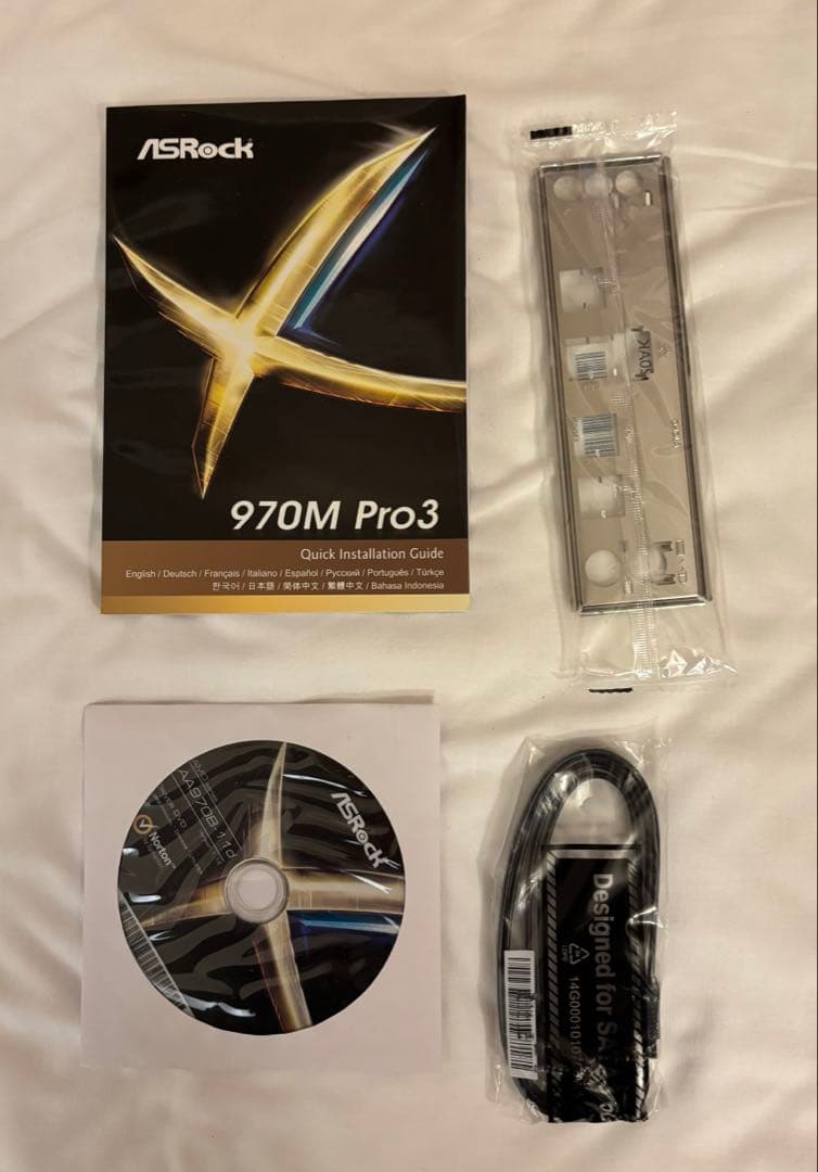 マザーボード ASRock Micro ATX DDR3 1066 970M PRO3