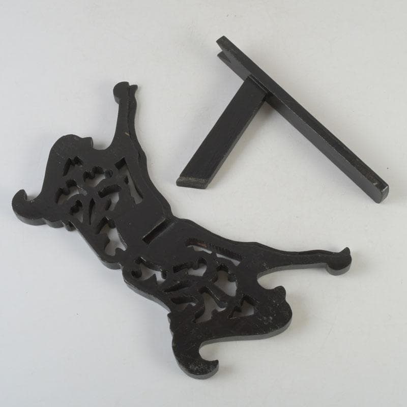 中国　剔紅　堆朱　雲龍文盤　輪花皿　飾皿　皿立付　M　9776