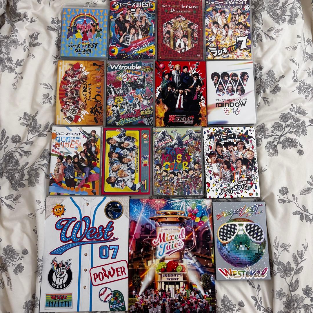 ジャニーズWEST WEST. DVD まとめ売り 15本