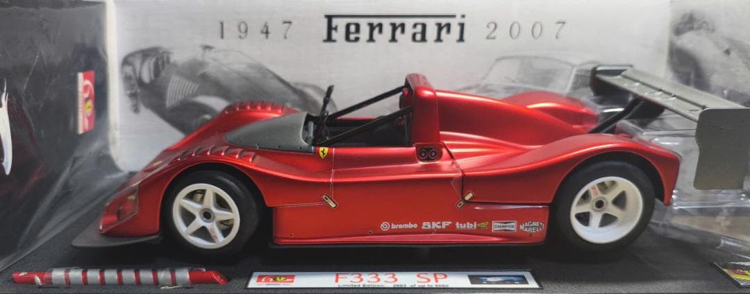 【新品未使用】Ferrari F333 SP 1/18 フェラーリ 限定品
