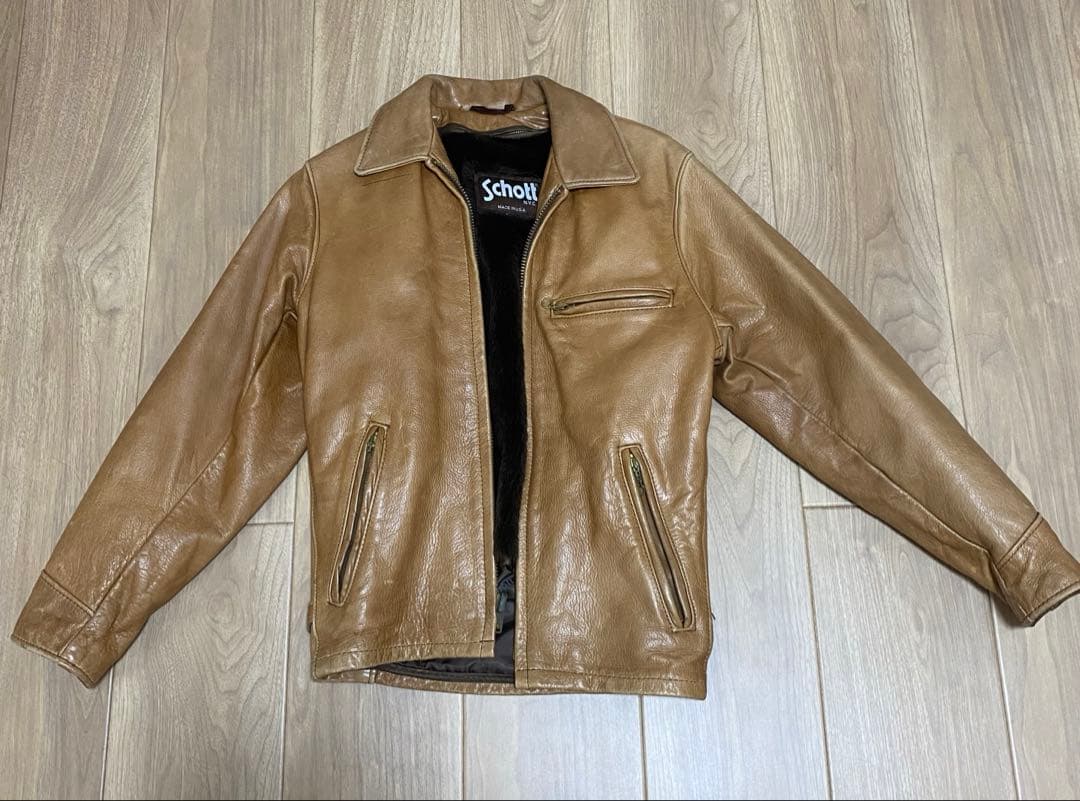 Schottトラッカージャケット AT101 サイズ34 USA製