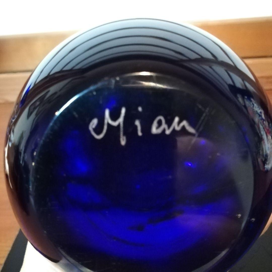 ベネチアングラス　ベネチア　置物　魚　卵形　作家物　一点物　アクアリウム　工芸品