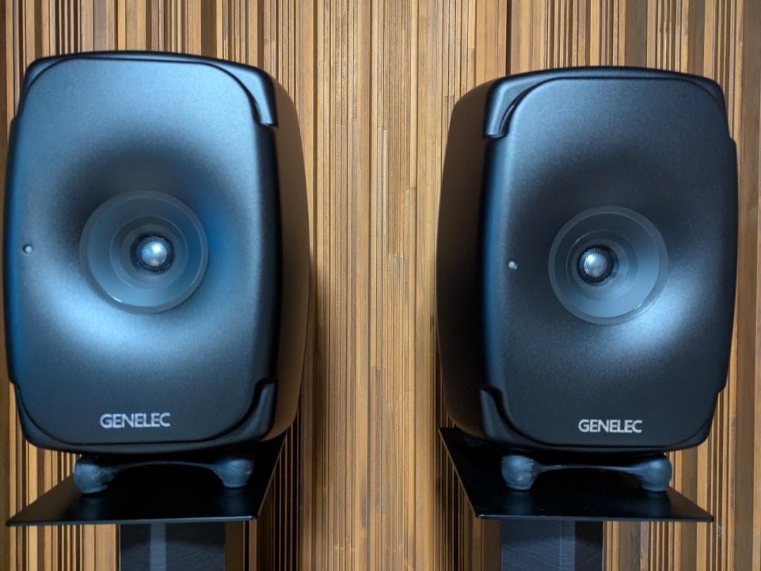 【美品】GENELEC 8341A ブラック ペア & GLM kit