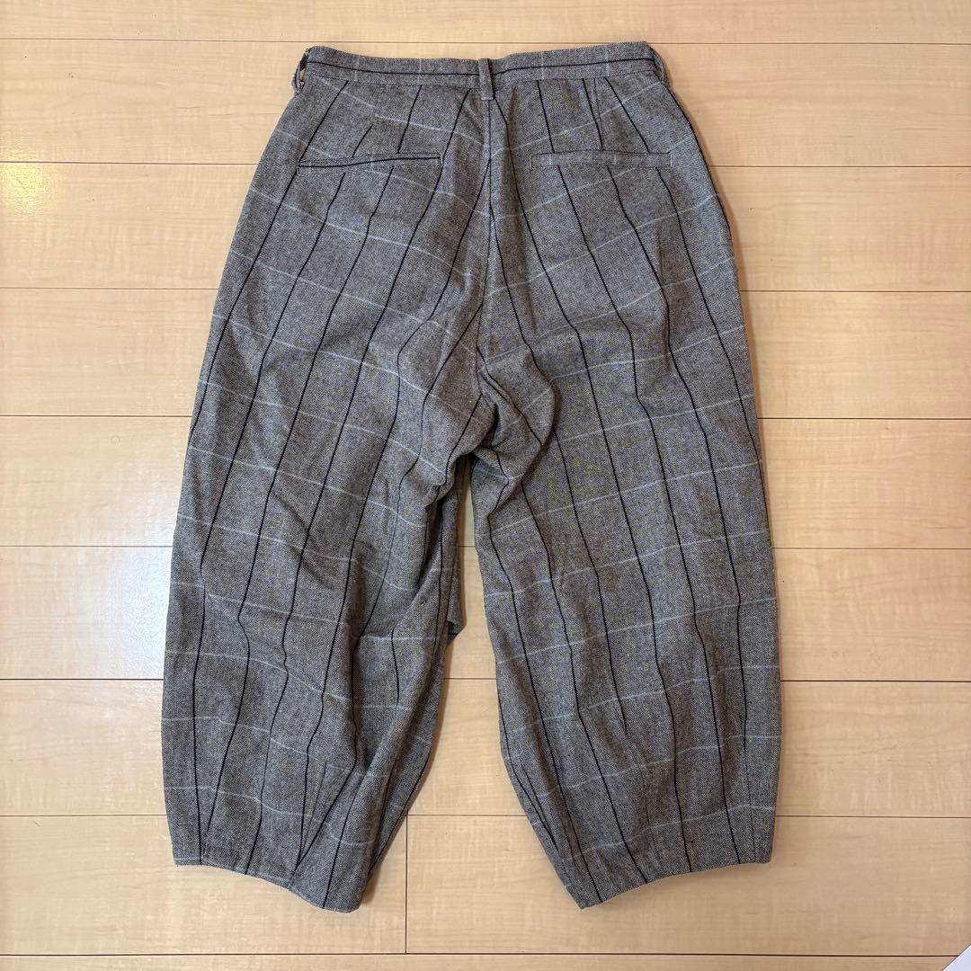 glamb グラム　Glen Check Balloon Pants M