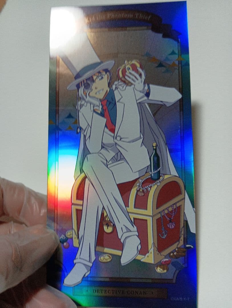 怪盗キッド クラパレット 船乗り アクキー＆チケット風カード 4点セット