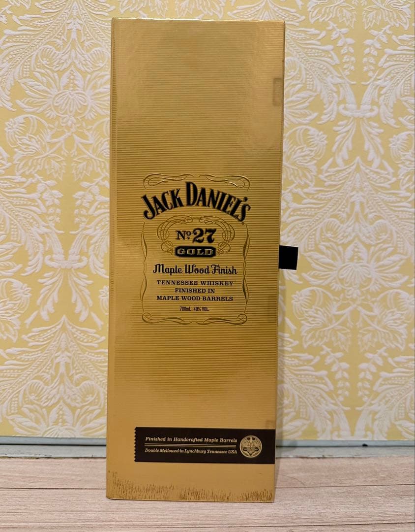 ジャックダニエルNo.27ゴールド 700ml 未開封　箱付き