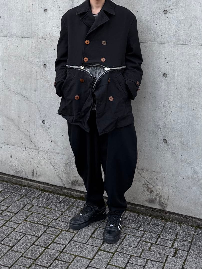 black comme des garcons 25aw パンツ 寅壱 サルエル