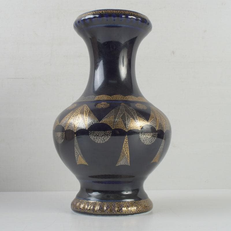 マモナコ公室御用達　ニュファクチュア・ド・モナコ　花瓶　時代箱付　V　9697