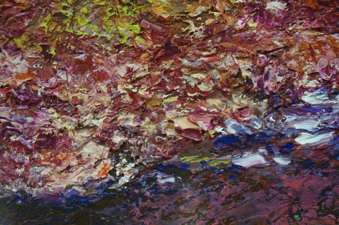 油絵 1976年作 山本善次郎 F6 タイトル 扇沢 額装の出品です。