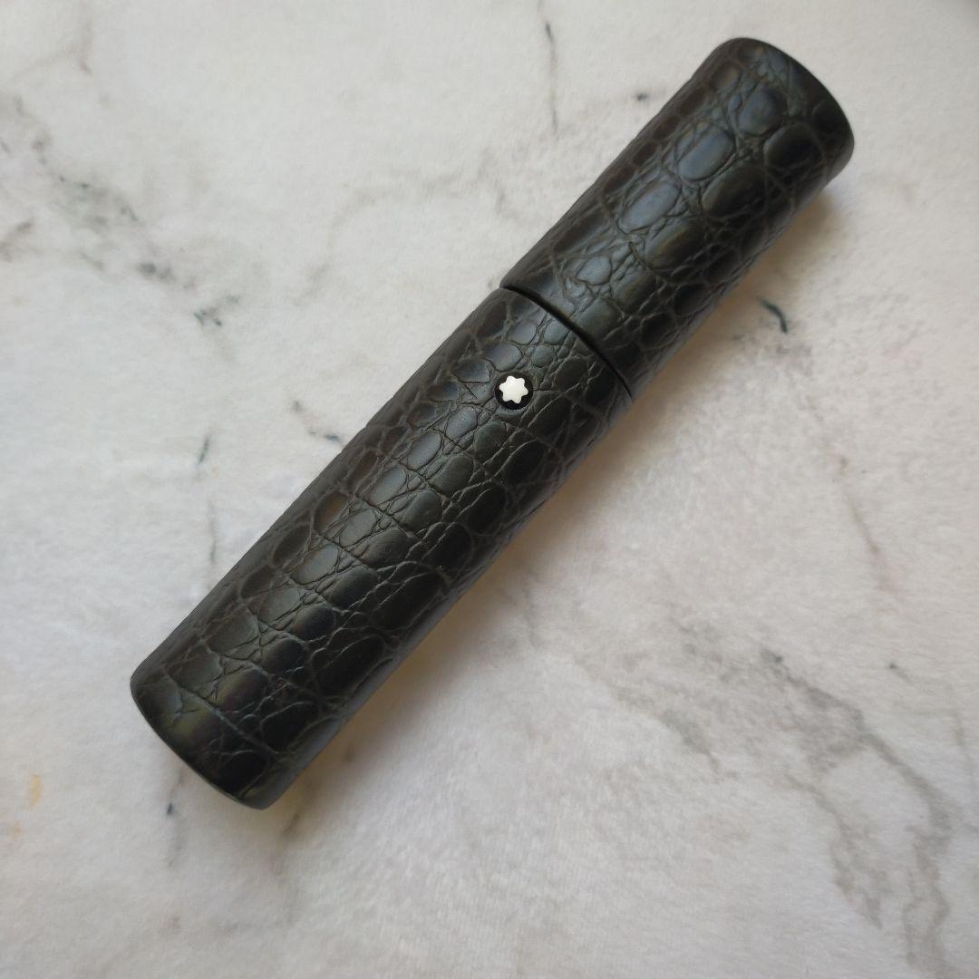 MONTBLANC モンブラン ペンケース フローレンス クロコダイル　ブラック