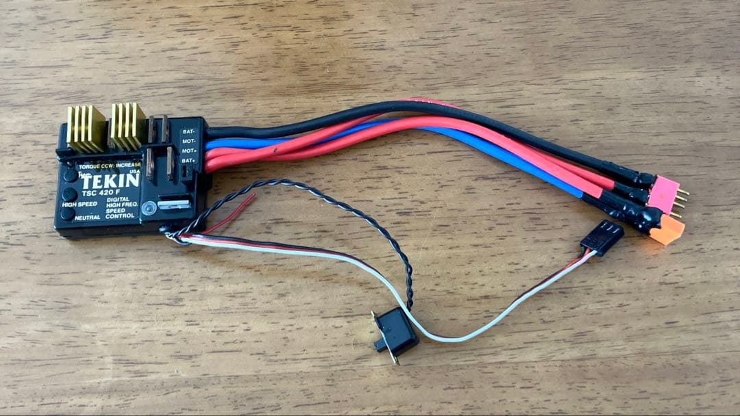 ラジコン　高性能アンプ TEKIN TSC 420F