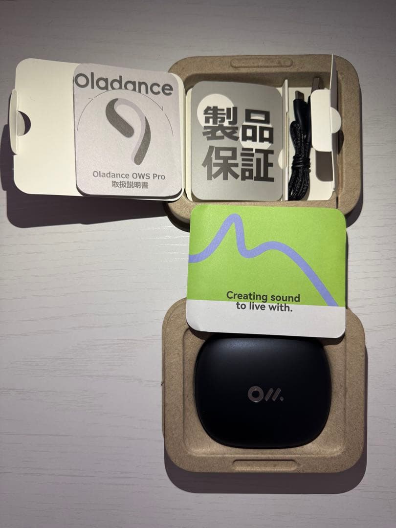 Oladance OWS Pro ワイヤレスイヤホン ブラック