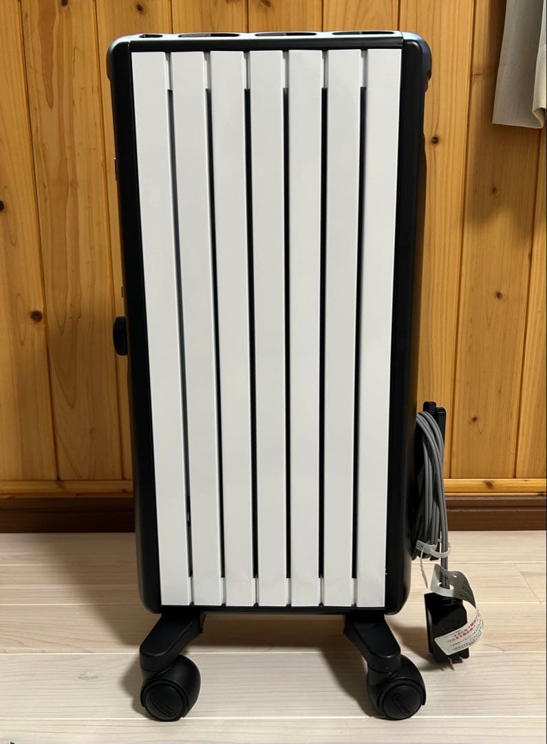 デロンギMDHU09-BKマルチダイナミックヒーター ゼロ風暖房 リモコン付