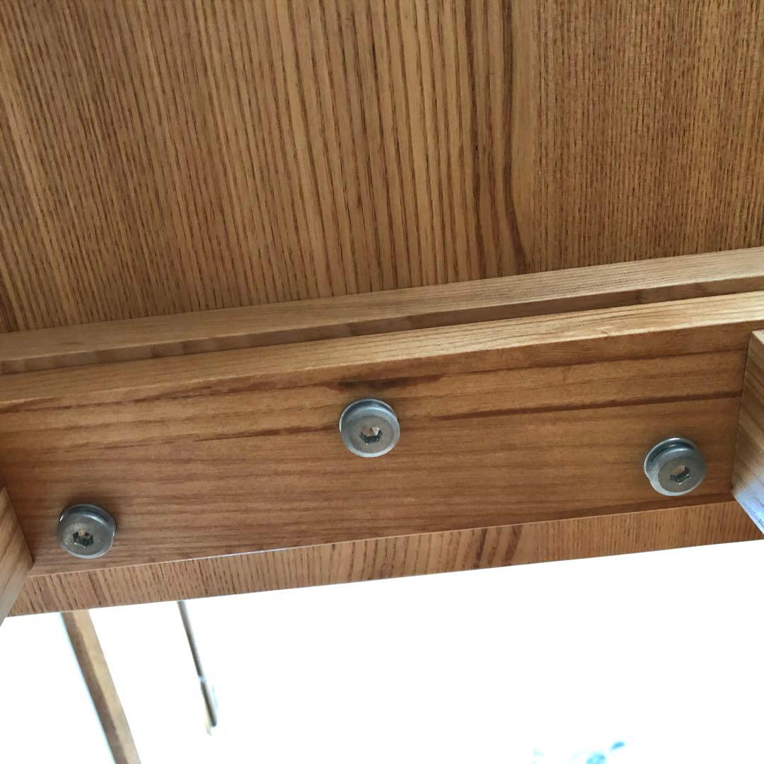 木製 パソコンデスク ワークデスク [幅90cm 奥行45cm]