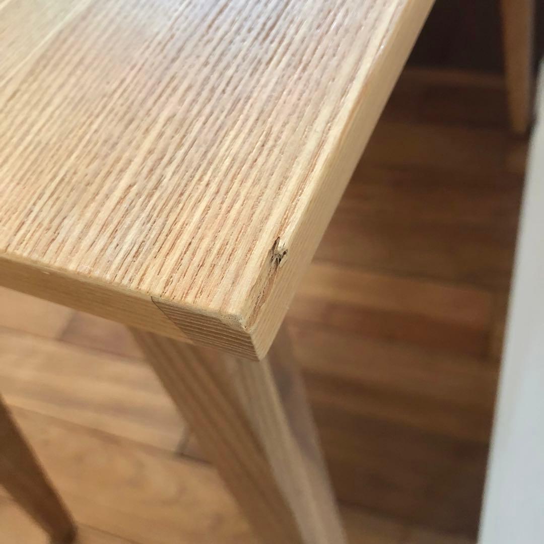 木製 パソコンデスク ワークデスク [幅90cm 奥行45cm]