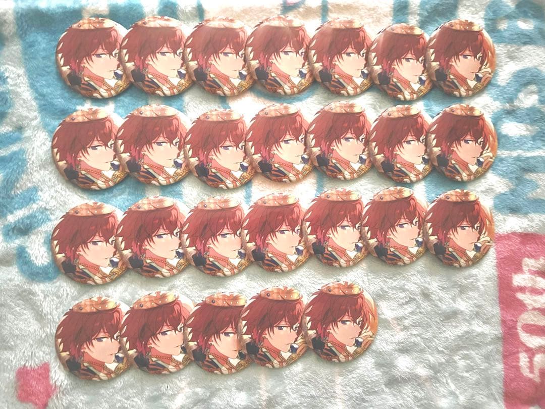 み*う様 あんスタ 朱桜司 イベコレ缶バッジ 2024 spring