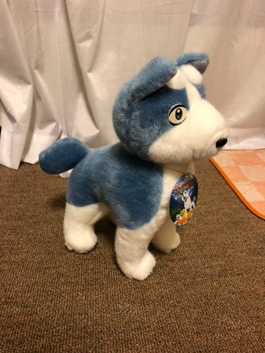 銀牙伝説WEEDのウィードのぬいぐるみです。