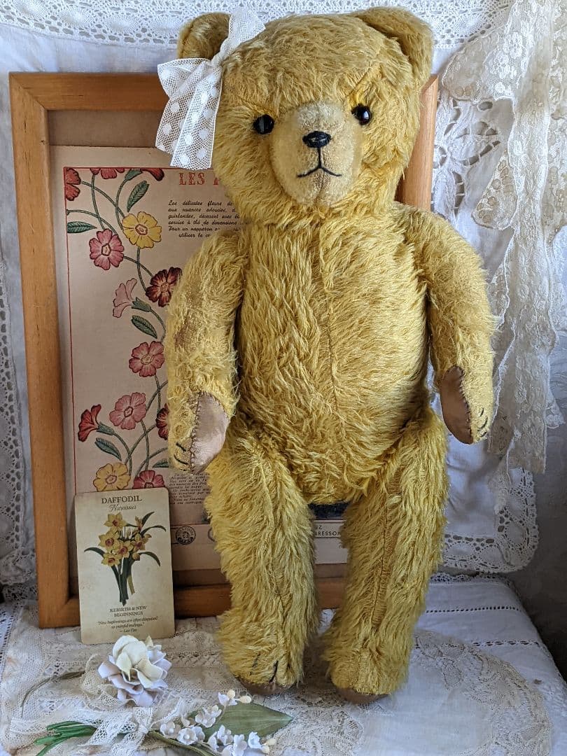 【n】アンティークベア　アンティークテディベア　ドイツ