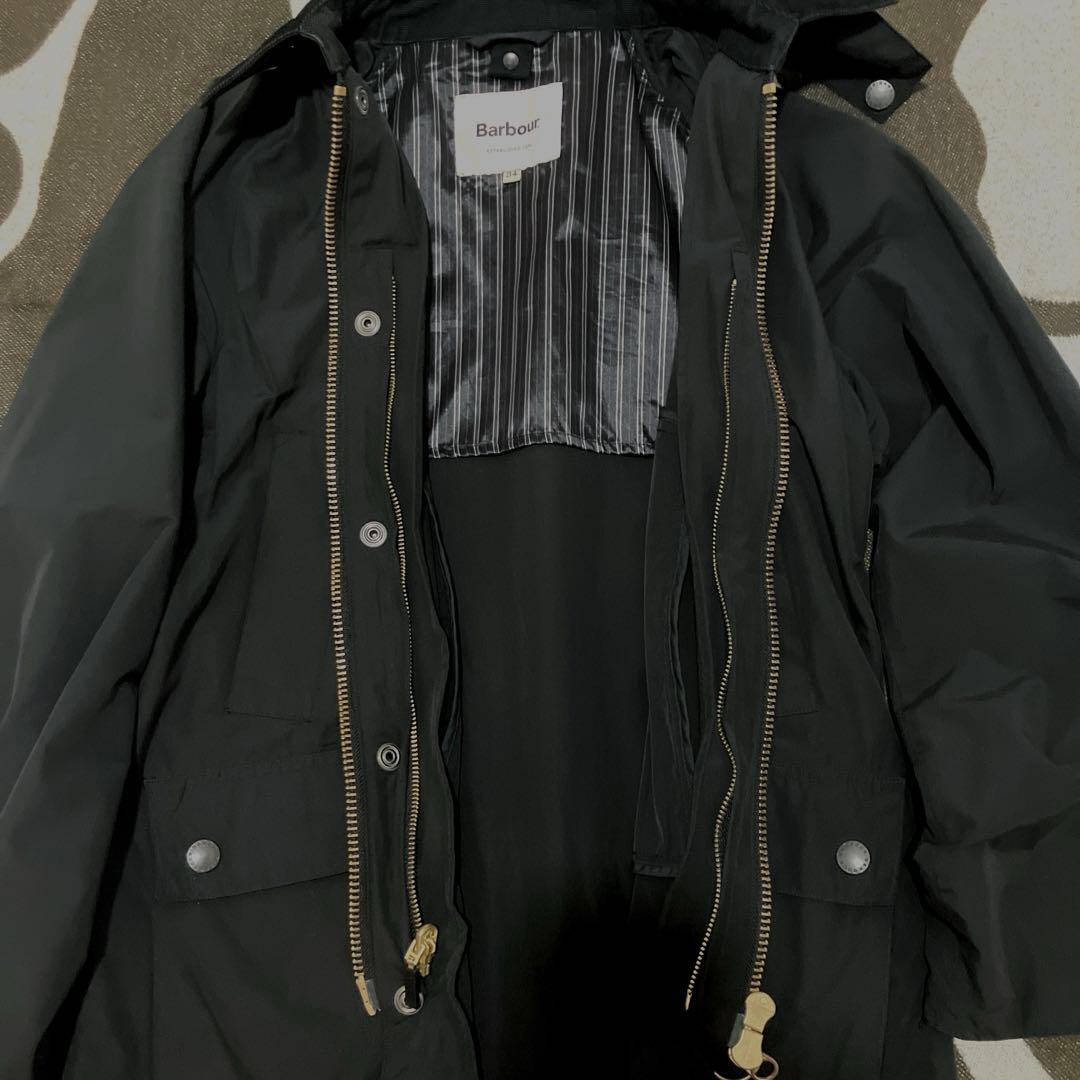 barbour ビデイル ピーチスキン 34 ナノユニバース別注