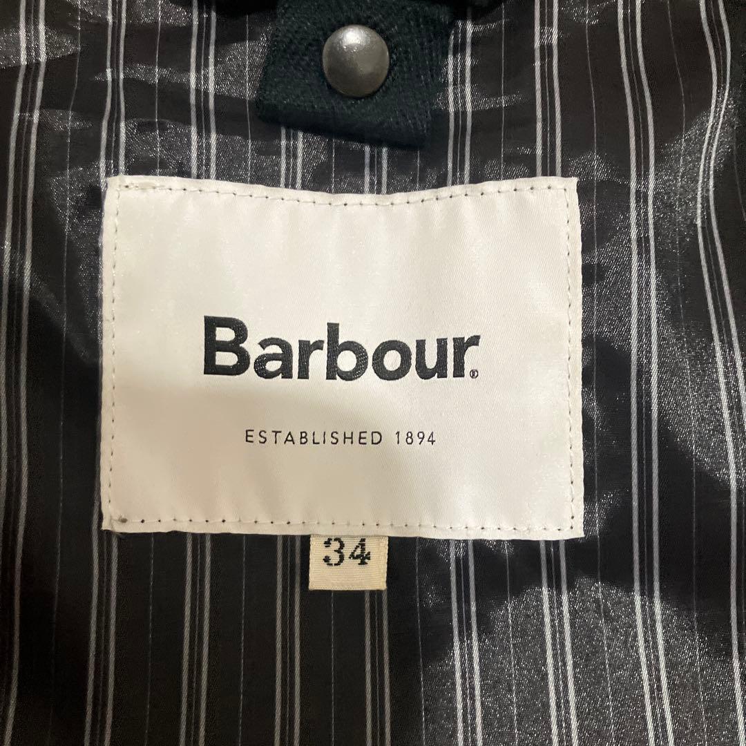 barbour ビデイル ピーチスキン 34 ナノユニバース別注
