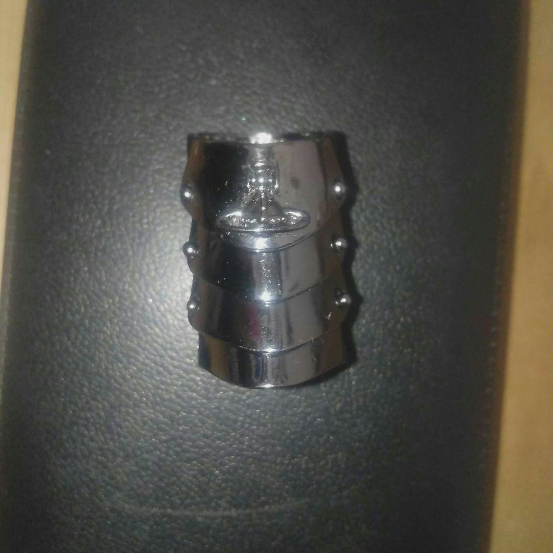 Vivienne Westwood アーマーリング ガンメタル L