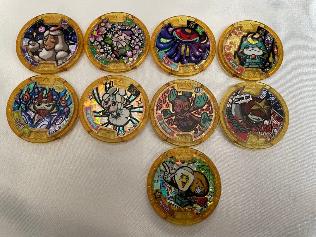 【激レア】 韓国版 妖怪メダル セット