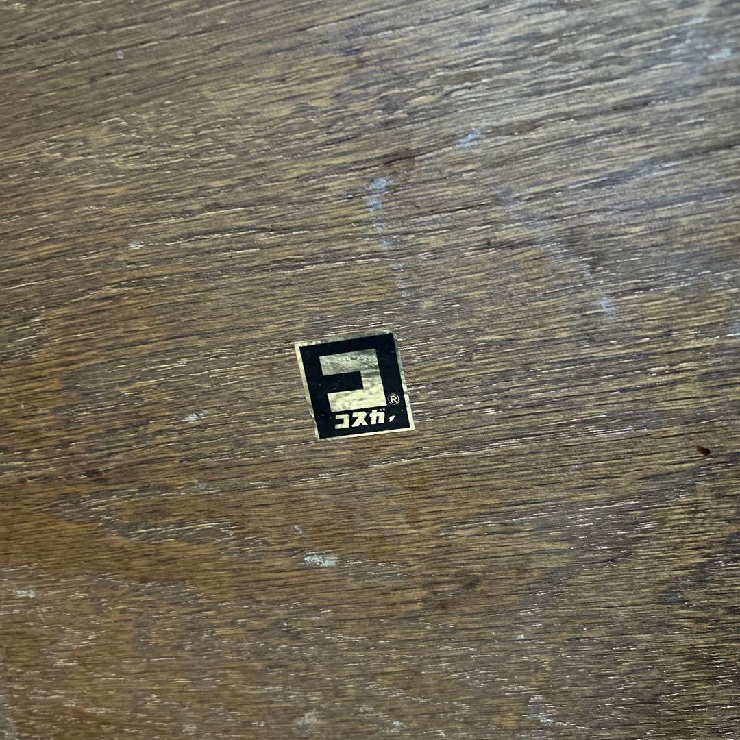 【レトロ】コスガ　ラウンドダイニングテーブル　丸テーブル