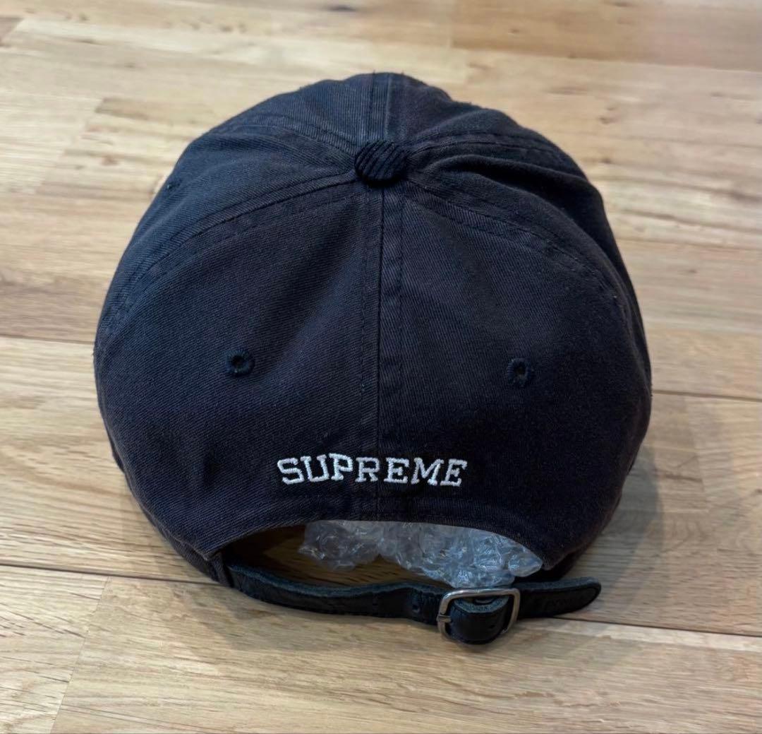 Supreme 2-Tone S Logo 6-Panel 24SS ブラック