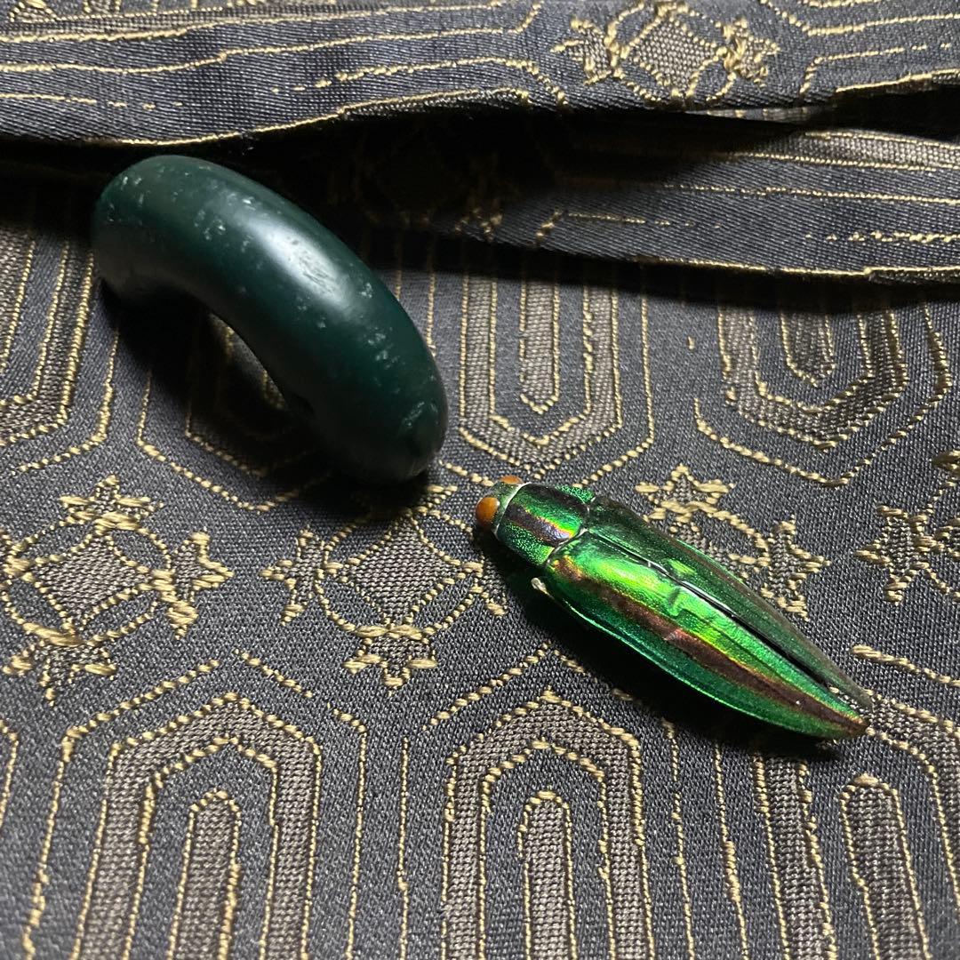 碧玉　勾玉　青石