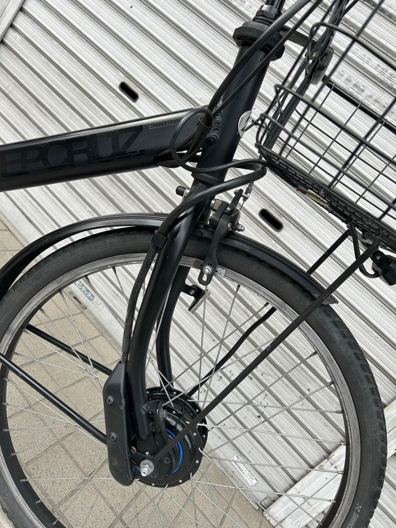 ブリヂストン　STEPCR UZ電動自転車 26インチ　内装3段ギア バッテリー