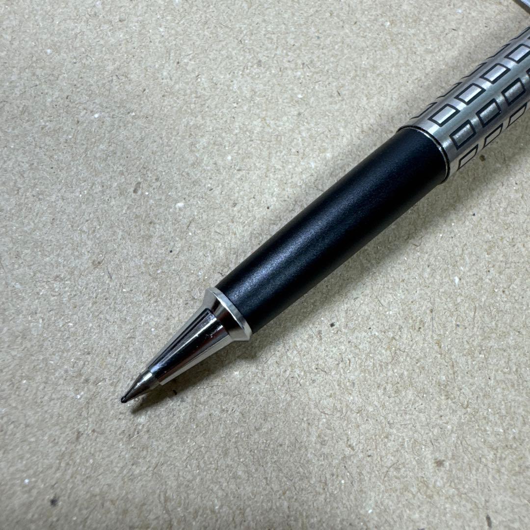 珍品 廃盤 PILOT パイロット ローリート ボールペン 水性 格子 蝕刻