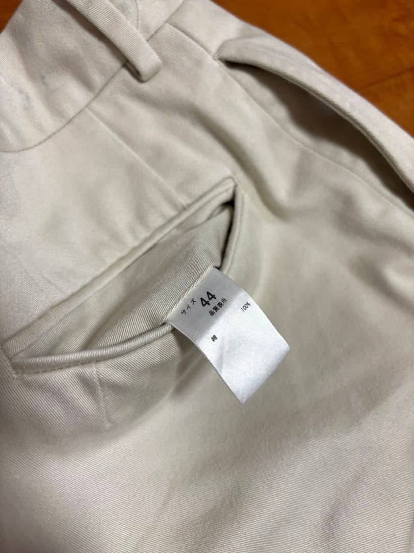 定番NEATニート タック チノ パンツ チノパン