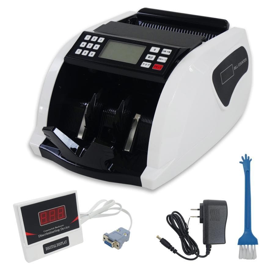 紙幣カウンター 充電式 紙幣計算機 お札カウンター 偽札検知機能 新札対応