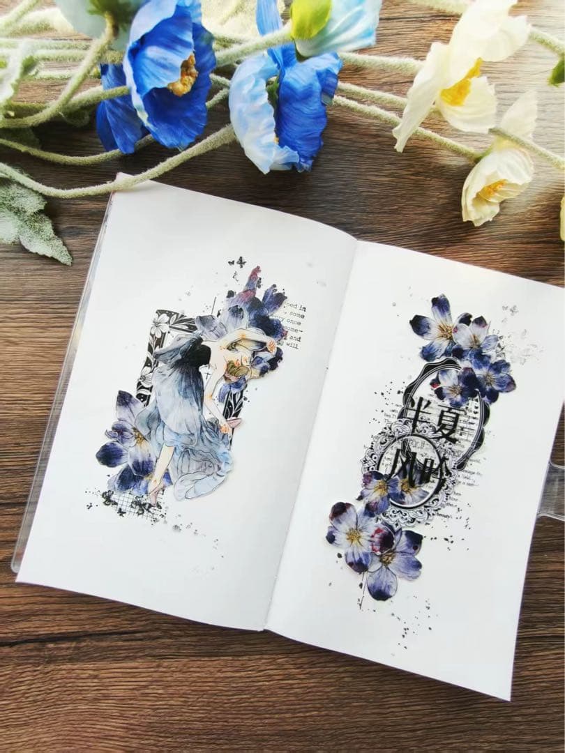 娜娜工坊《框格集》海外マスキングテープ マステ 【2719】