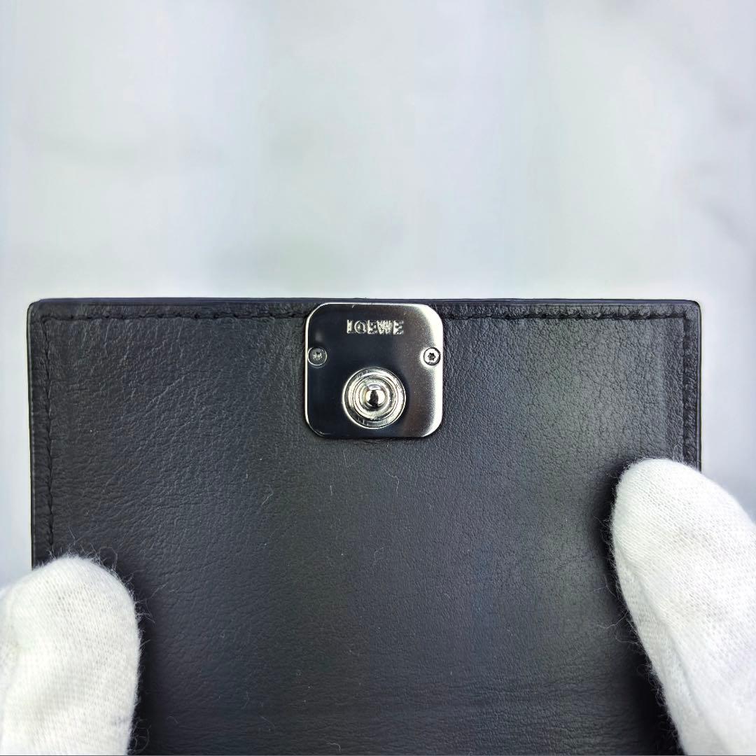 LOEWE（ロエベ）アナグラム トライフォールド ウォレット三つ折り財布