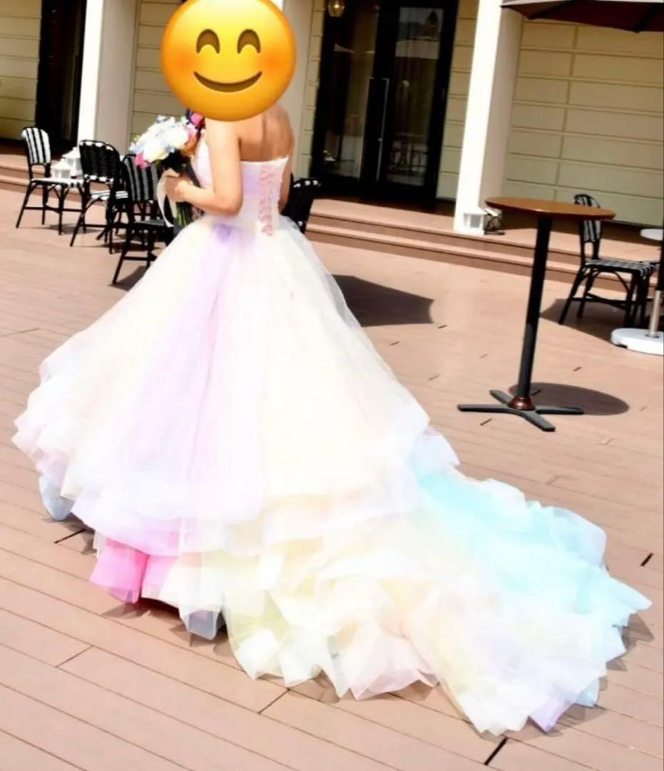 【7号】ココメロディ レインボードレス カラードレス