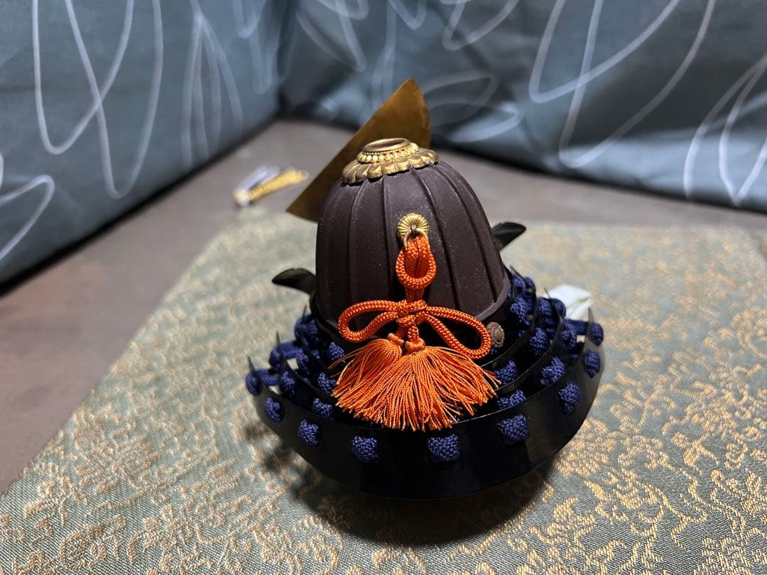 甲冑師 加藤一冑 八日月兜 伊達政宗 戦国武将 兜 置物