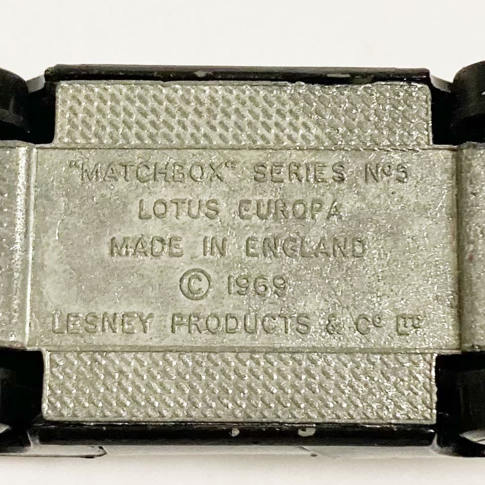 【ヴィンテージ ミニカー】Matchbox「LOTUS EUROPA」