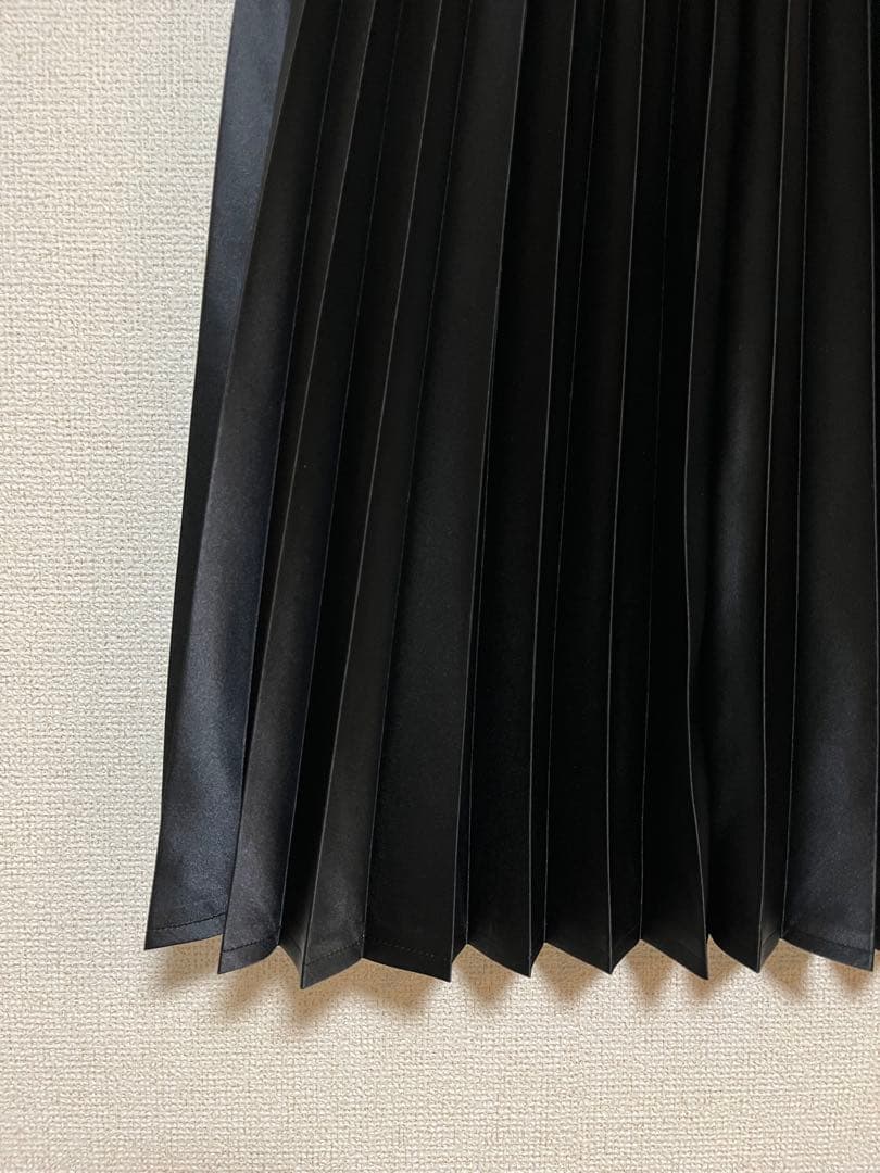 【美品】JUNYA WATANABE プリーツスカート ブラック