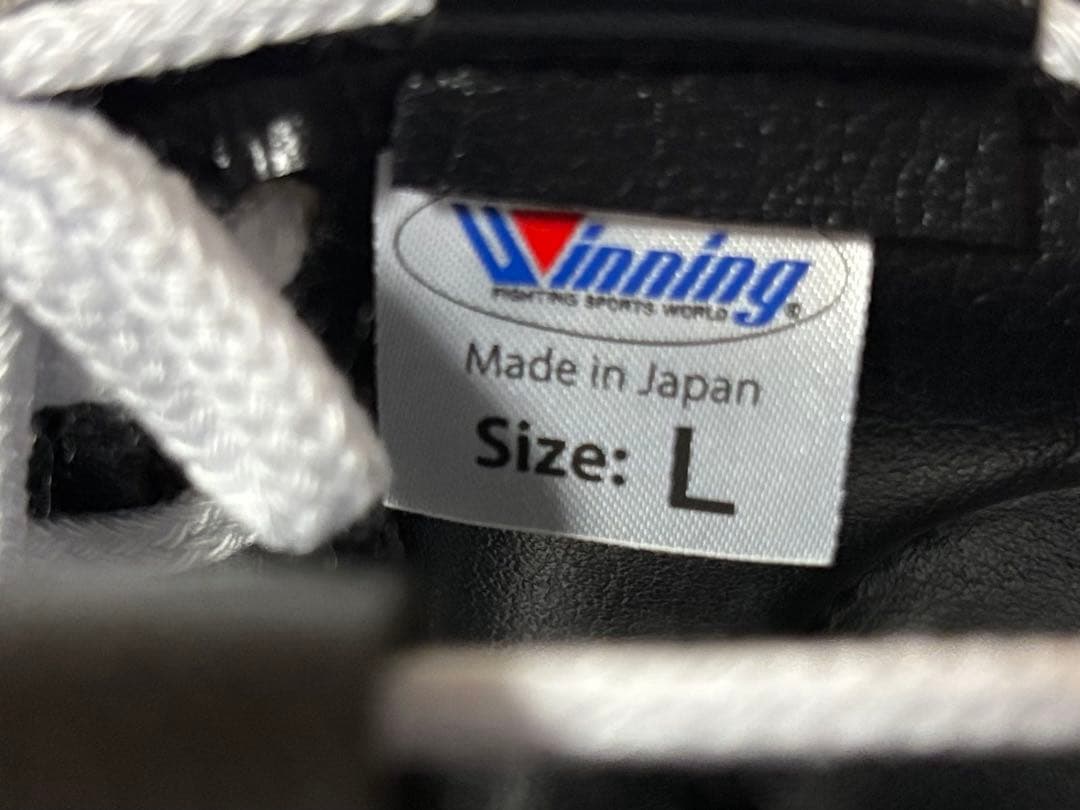 Winning/ウイニング ヘッドギアフェイスガード Lサイズ 黒色 新品未使用