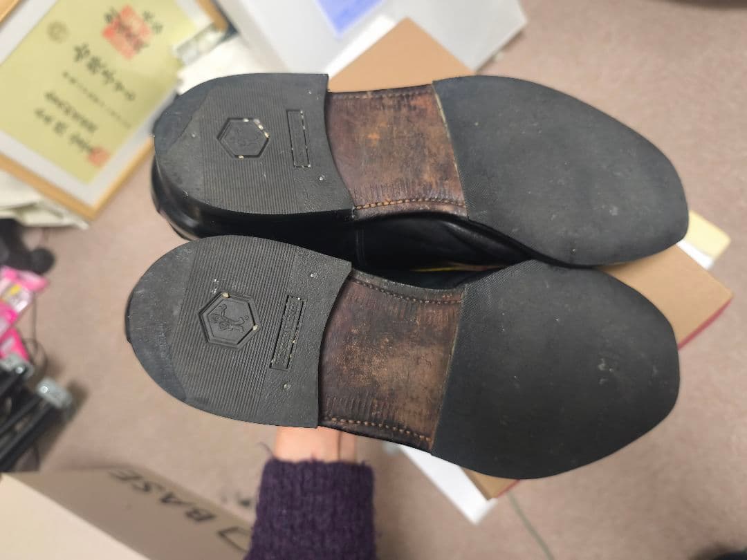 スコッチグレイン　アシュランス　 26.5cm 裏張り済み