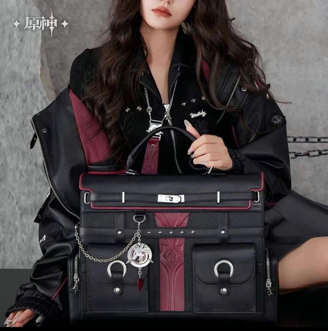 リオセスリ 原神 鞄 公式正規品 リュック リュック アクキー 特典 箱あり