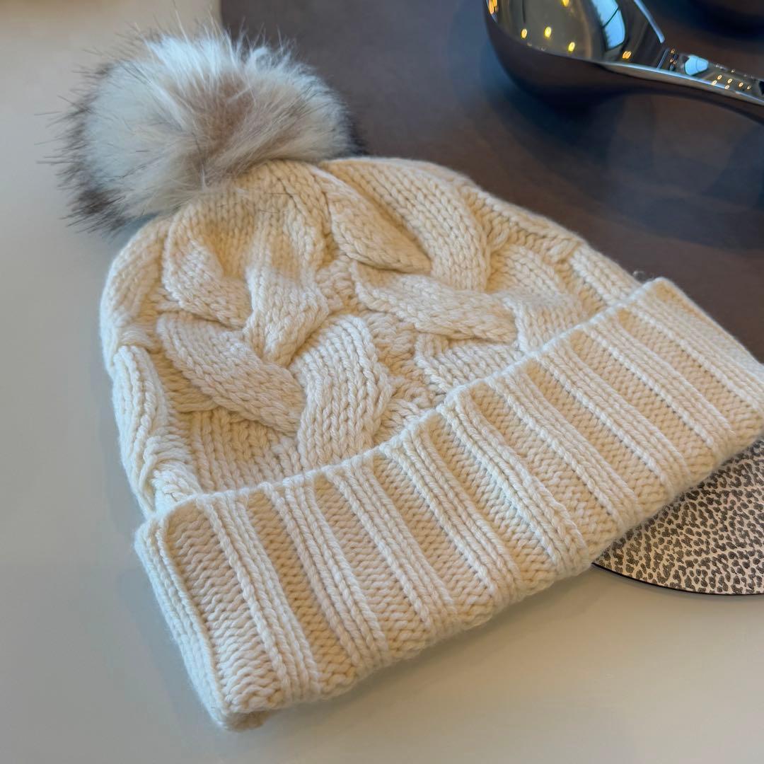 超希少❣️ポロベア シベリアンハスキー ニット帽 ホワイト ラルフローレン